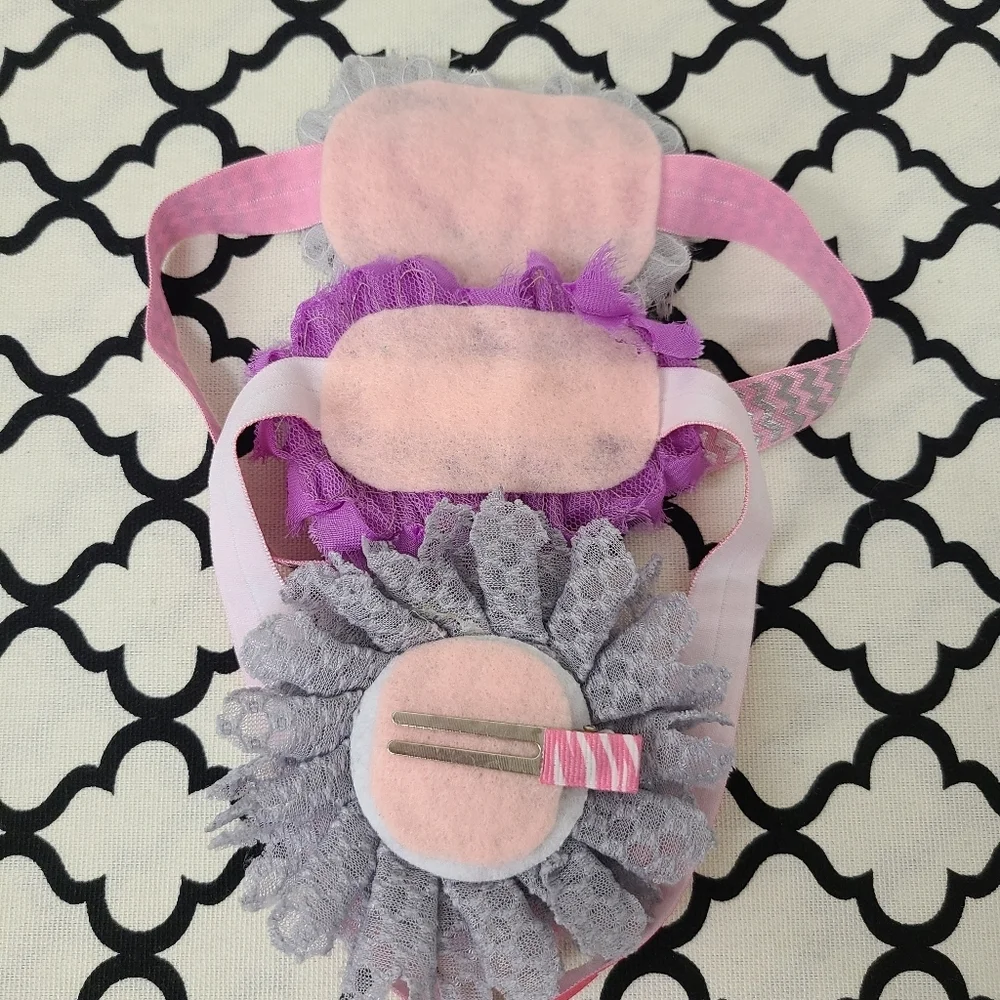 Bundle of 3 Barbie Hair Accessories